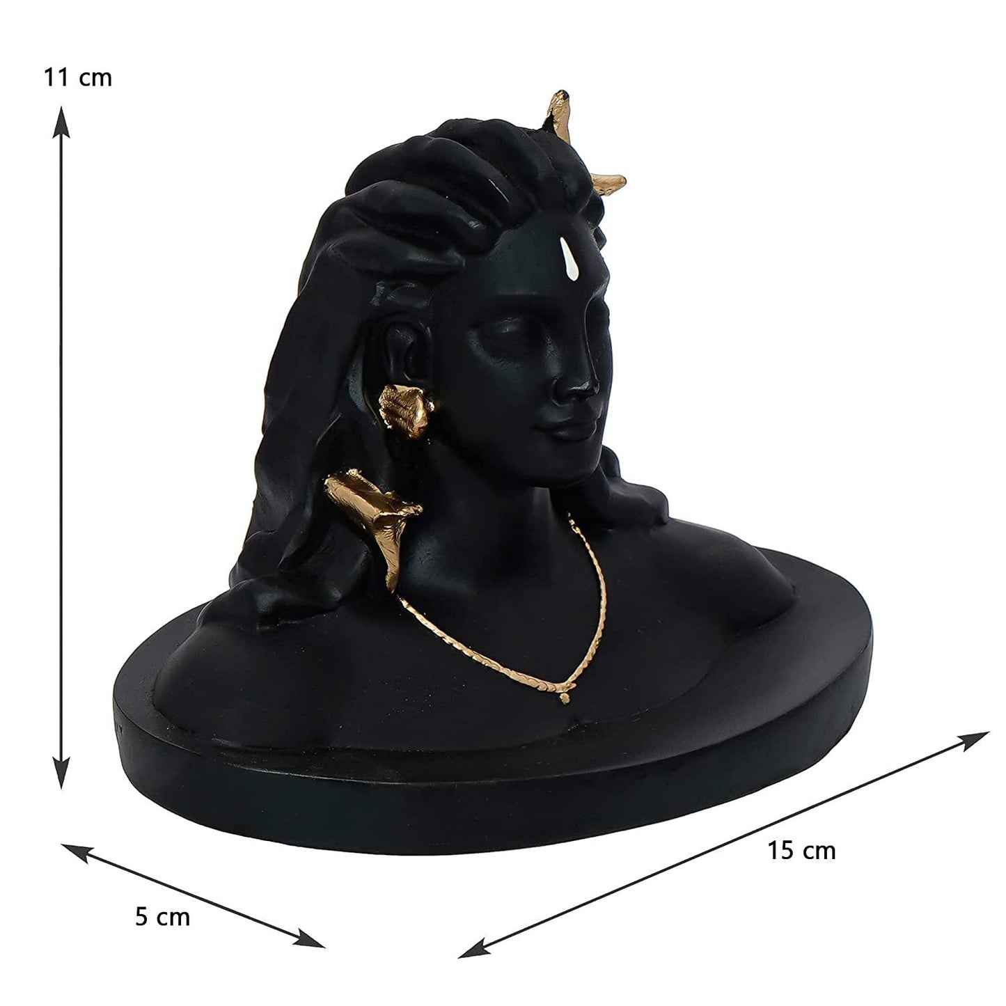 Shiva Handcrafted Polyresin Figurine - abdtrendy